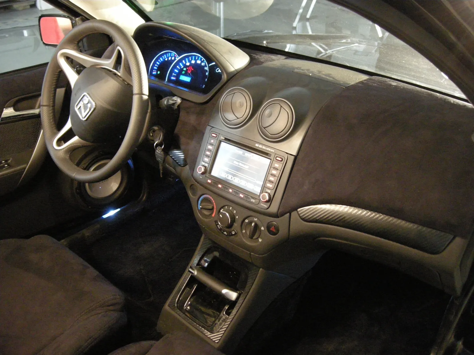 Interior del Gorila EV